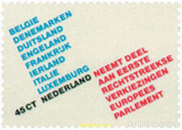 Sellos: 103112 MNH HOLANDA 1979 ELECCIONES AL PARLAMENTO EUROPEO