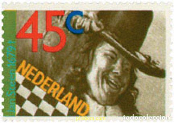 Sellos: 103122 MNH HOLANDA 1979 300 ANIVERSARIO DE LA MUERTE DE JAN STEEN