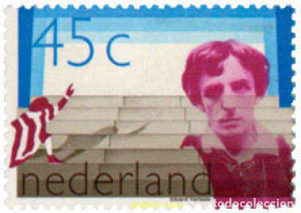 Sellos: 104250 MNH HOLANDA 1978 CENTENARIO DEL NACIMIENTO DE EDOUARD RUTGER VERKADE