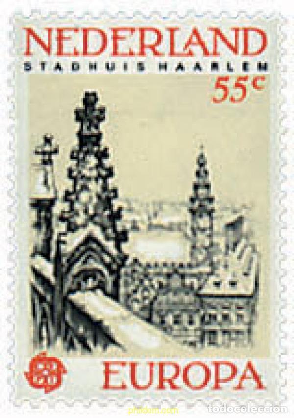 Sellos: 62333 MNH HOLANDA 1978 EUROPA CEPT. ARQUITECTURA