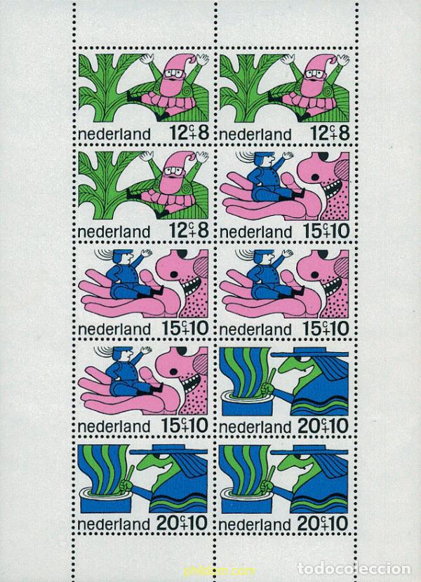 Sellos: 100941 MNH HOLANDA 1968 PRO INFANCIA