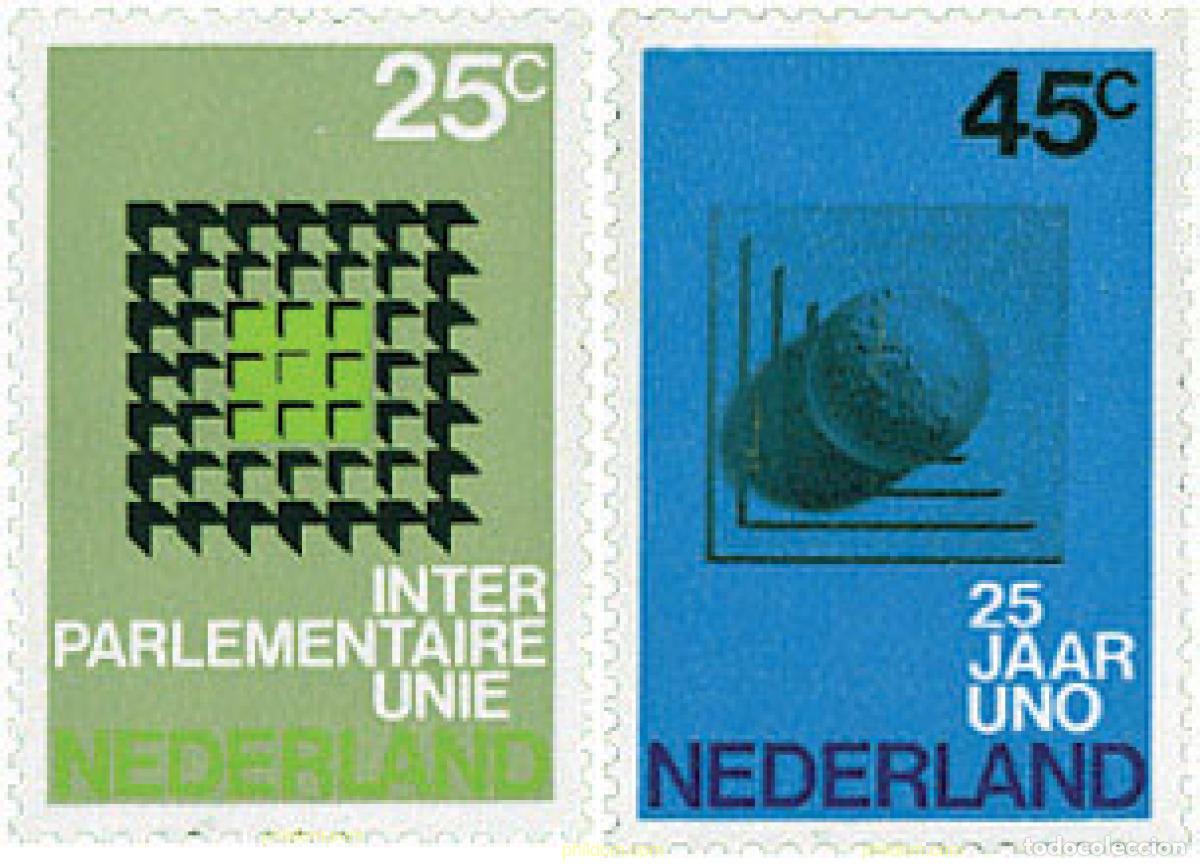 Timbres: 100824 MNH HOLANDA 1970 EVENTOS