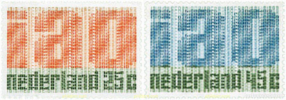 Sellos: 100815 MNH HOLANDA 1969 50 ANIVERSARIO DE LA OIT (ORGANIZACION INTERNACIONAL DEL TRABAJO)