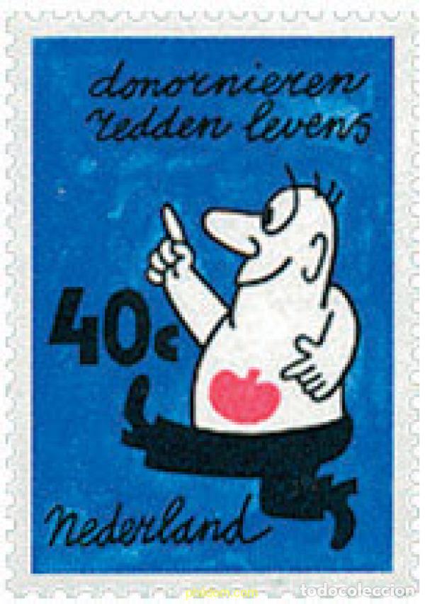 Sellos: 100855 MNH HOLANDA 1978 CAMPA&Ntilde;A DE DONACION DE ORGANOS