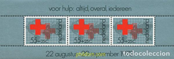 Sellos: 100950 MNH HOLANDA 1978 CRUZ ROJA