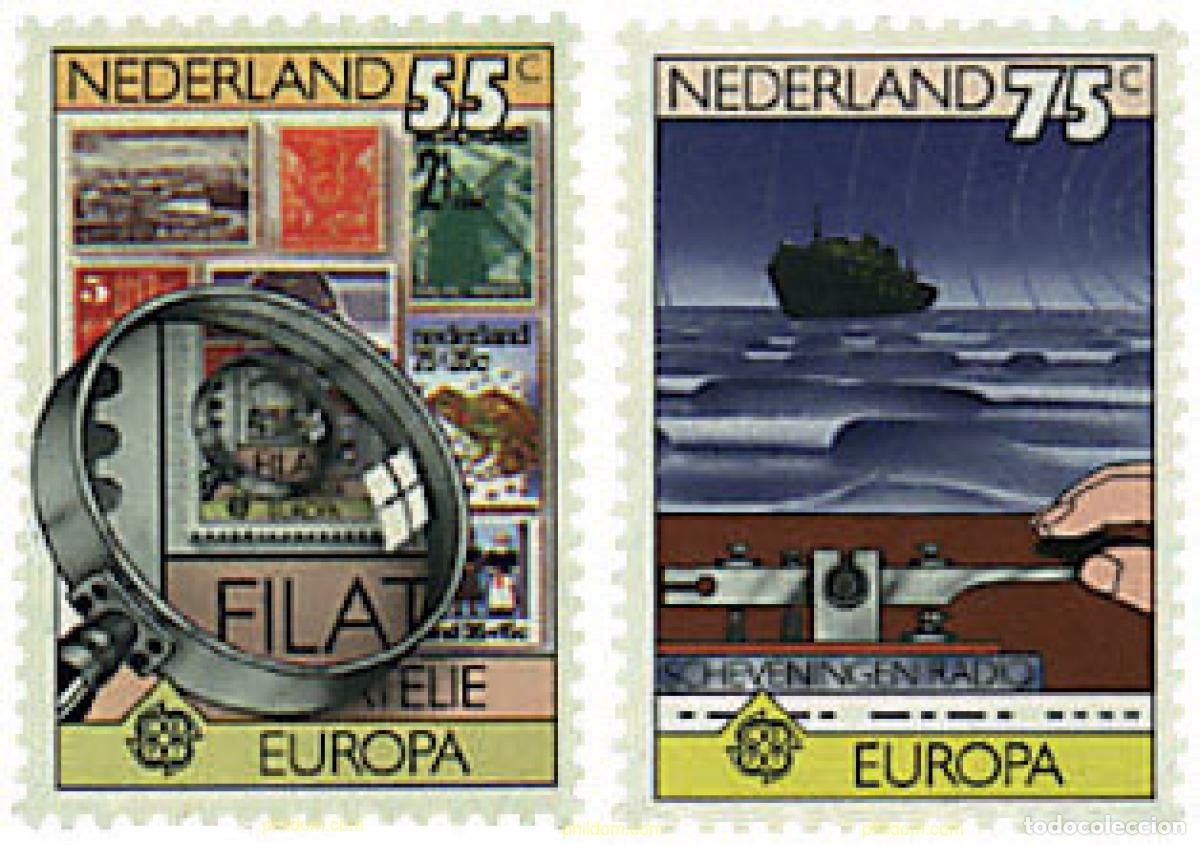 Sellos: 62379 MNH HOLANDA 1979 EUROPA CEPT. COMUNICACIONES