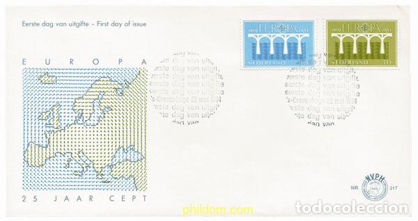 Sellos: 24016 MNH HOLANDA 1984 EUROPA CEPT. 25 ANIVERSARIO DE LA CEPT