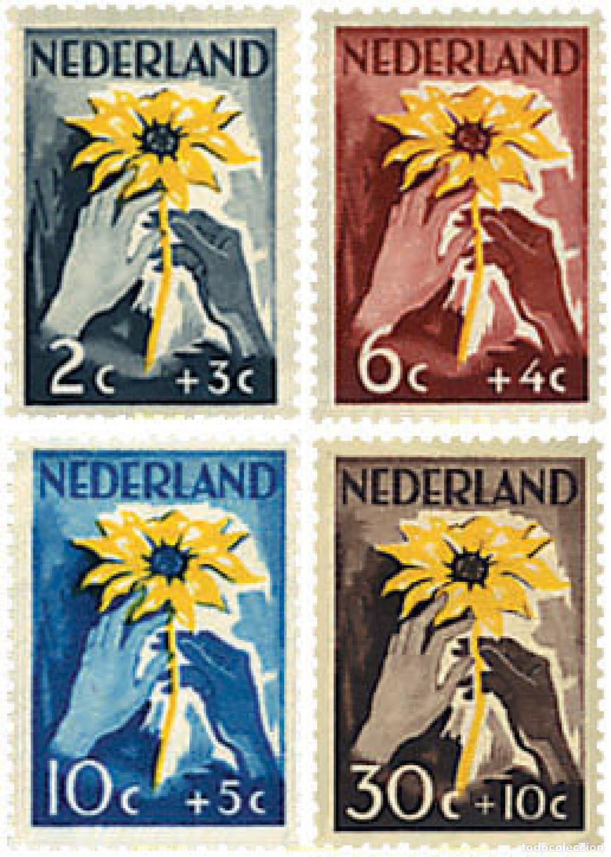 Sellos: 326850 HINGED HOLANDA 1949 PRO INFANCIA - Foto 1