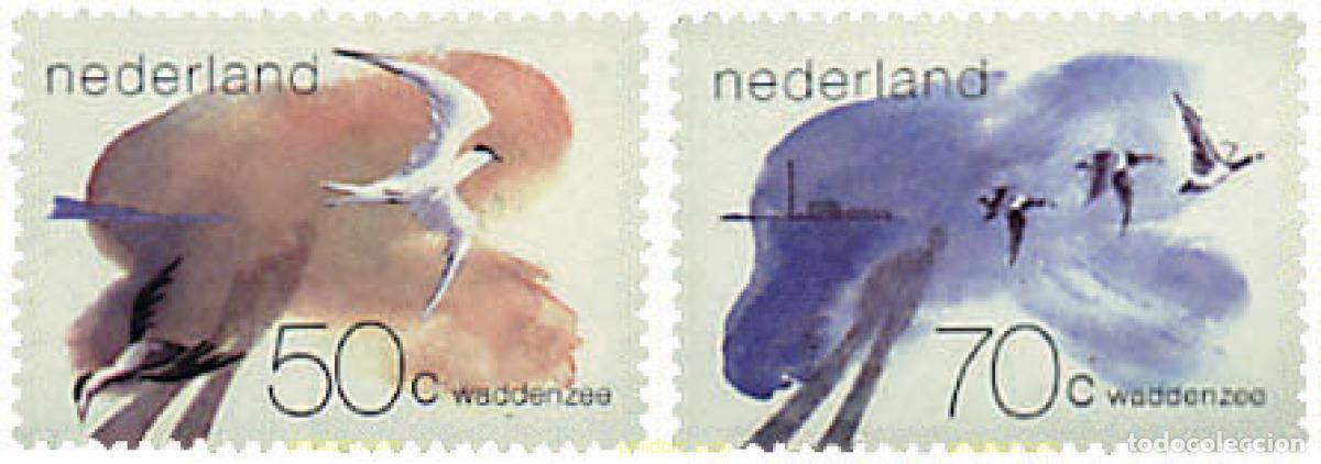 Sellos: 67883 MNH HOLANDA 1982 EL MAR DE WADDEN. PAJAROS