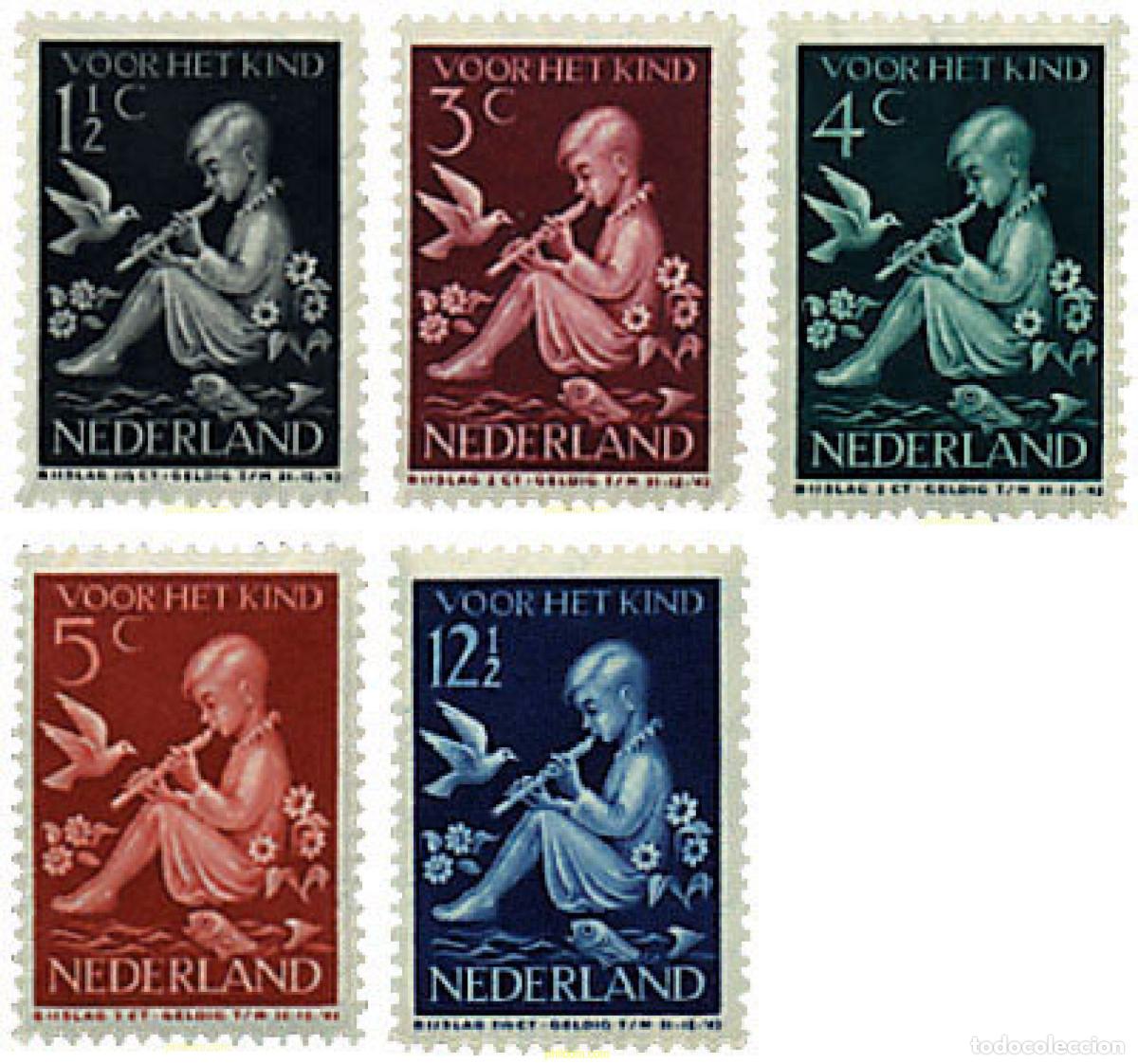 Sellos: 266355 HINGED HOLANDA 1938 PRO INFANCIA - Foto 1