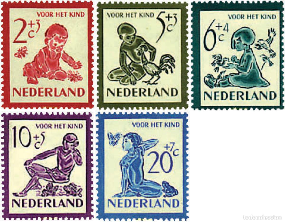 Sellos: 370236 HINGED HOLANDA 1950 PRO INFANCIA - Foto 1