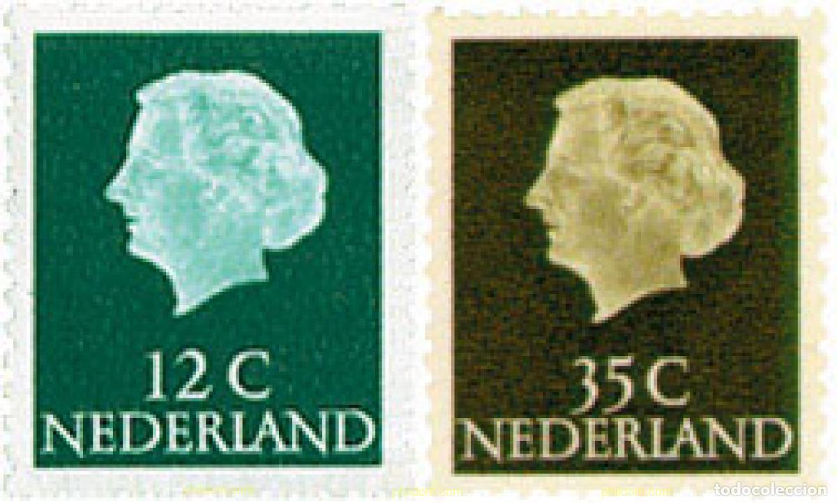 Sellos: 100750 MNH HOLANDA 1954 REINA JULIANA
