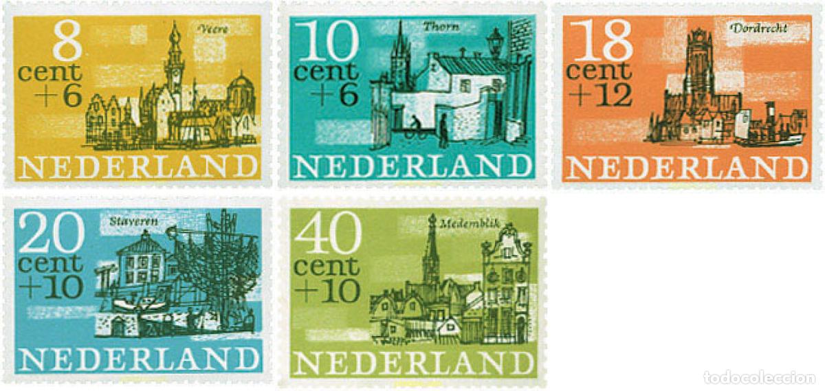 Sellos: 100799 MNH HOLANDA 1965 PRO BENEFICENCIA