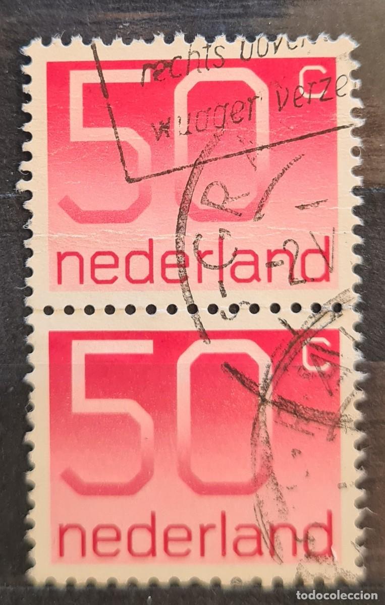 Francobolli: Sellos usados de Paises Bajos 1979-80: Centenario de los sellos holandeses en cifras de 1976