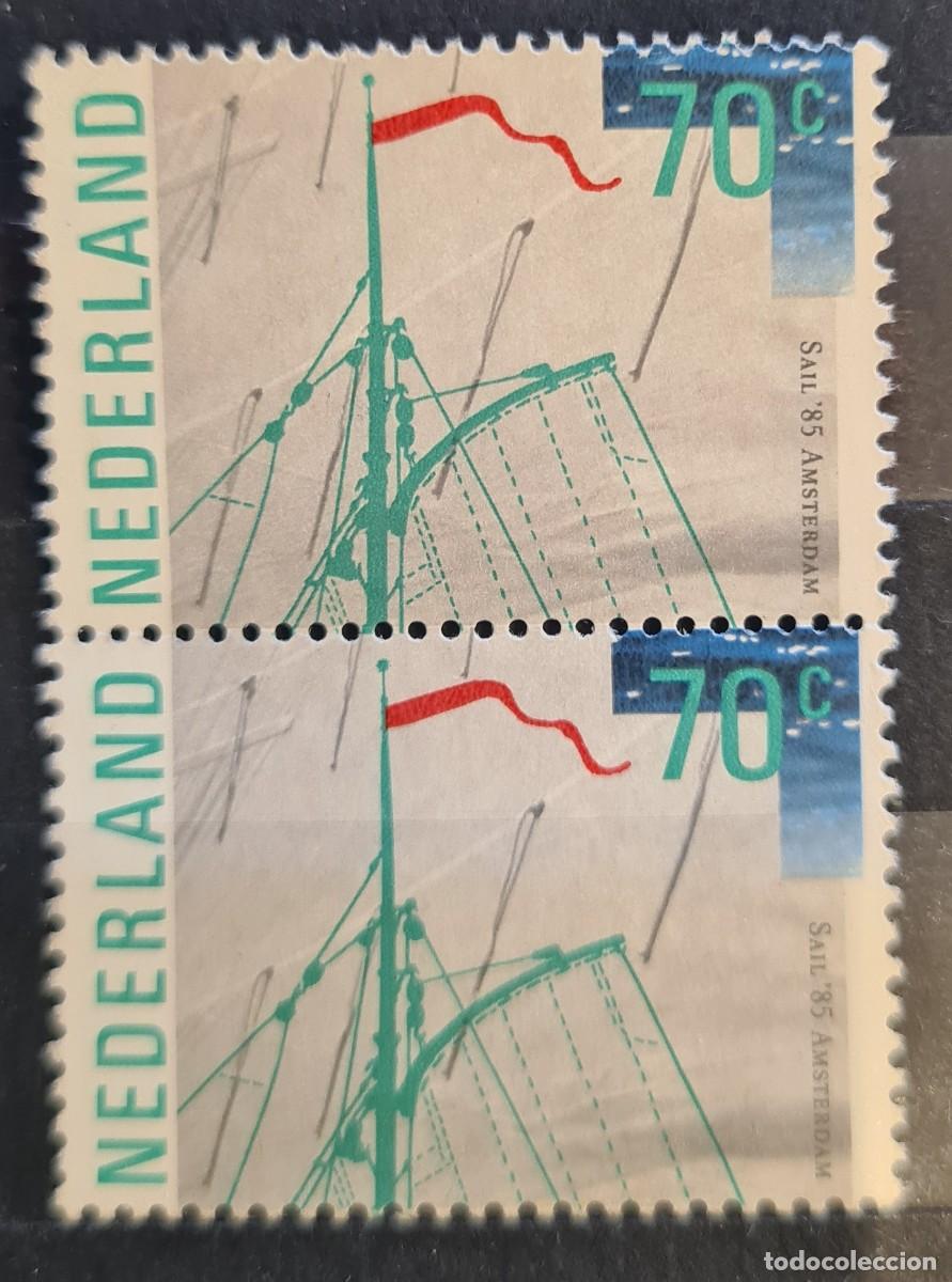 Sellos: Sellos usados de Paises Bajos 1985: &rdquo;Sail 85&rdquo;