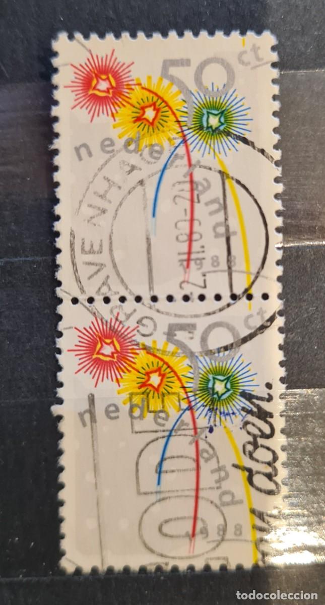 Selos: Sellos usados de Paises Bajos 1988: Navidad