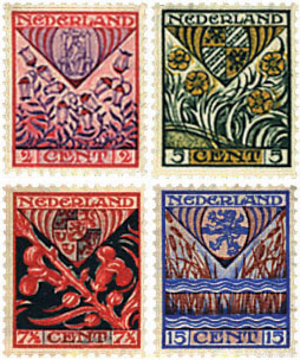 Sellos: 323791 HINGED HOLANDA 1927 PRO INFANCIA - Foto 1