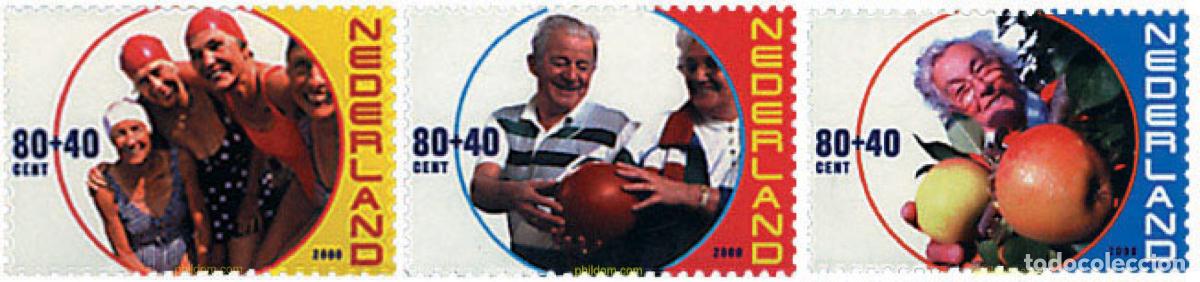 Sellos: 67943 MNH HOLANDA 2000 PRO OBRAS SOCIALES. LA TERCERA EDAD