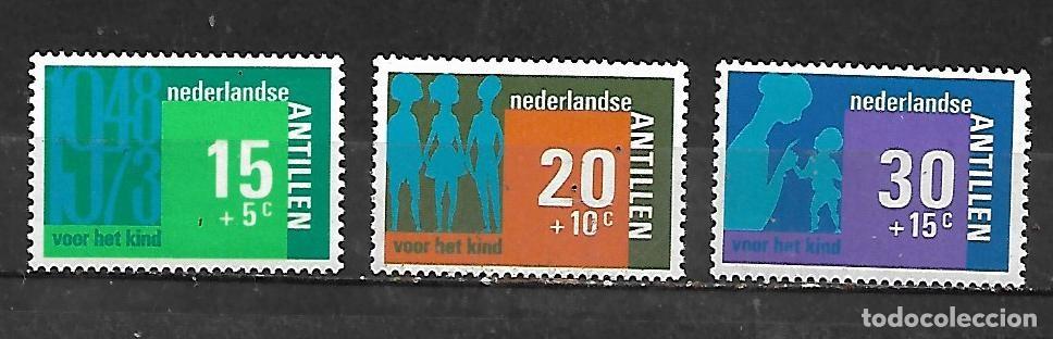 Sellos: 1973: ANTILLAS HOLANDESAS Serie &rdquo;Pro infancia&rdquo; (MNH**)