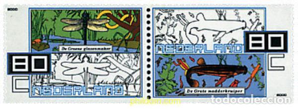 Sellos: 6133 MNH HOLANDA 2000 FAUNA EN PELIGRO DE EXTINCION