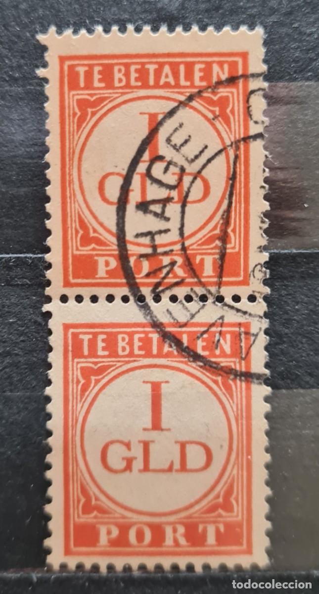 Sellos: Sellos tasa usados de Paises Bajos 1921-29