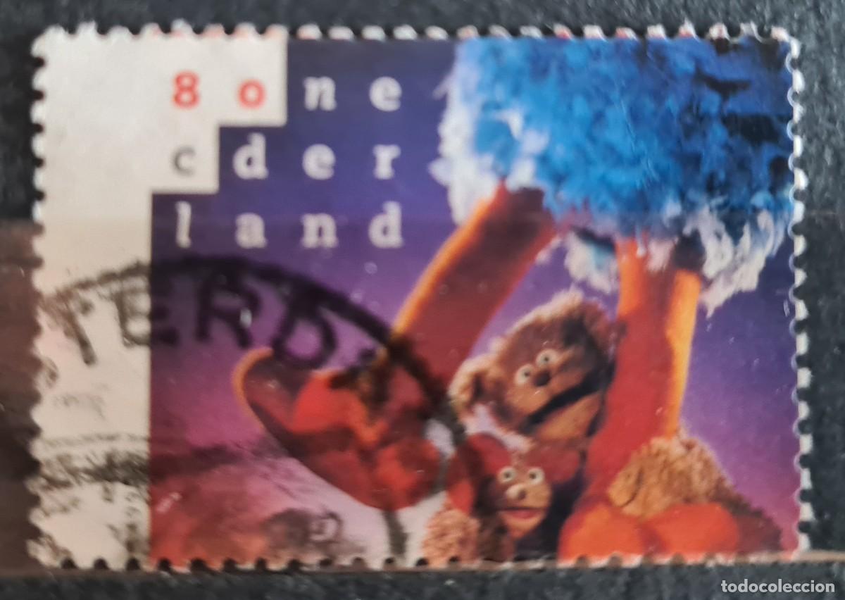 Timbres: Sello usado de Paises Bajos 1996: XX aniversario de la emisi&oacute;n de &rdquo;Barrio S&eacute;samo&rdquo;
