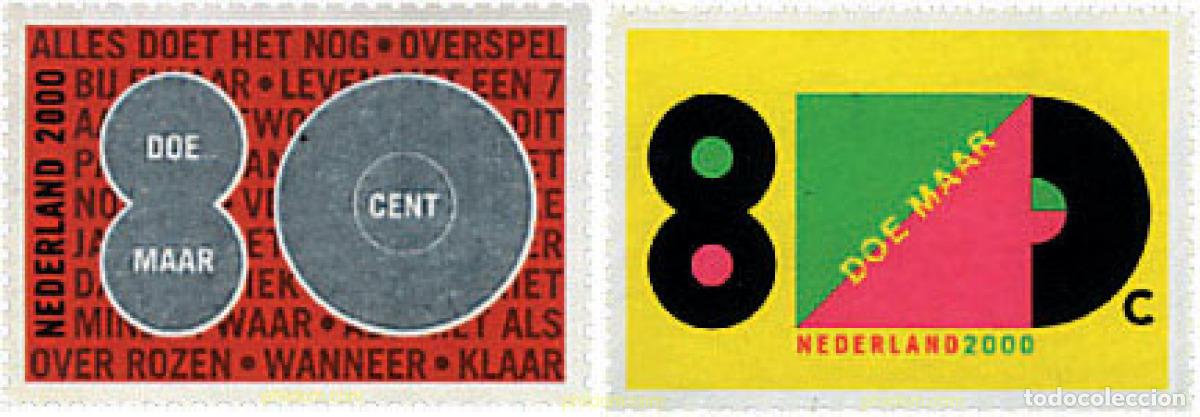 Sellos: 55527 MNH HOLANDA 2000 HOMENAJE AL GRUPO DE MUSICA POP DOE MAAR