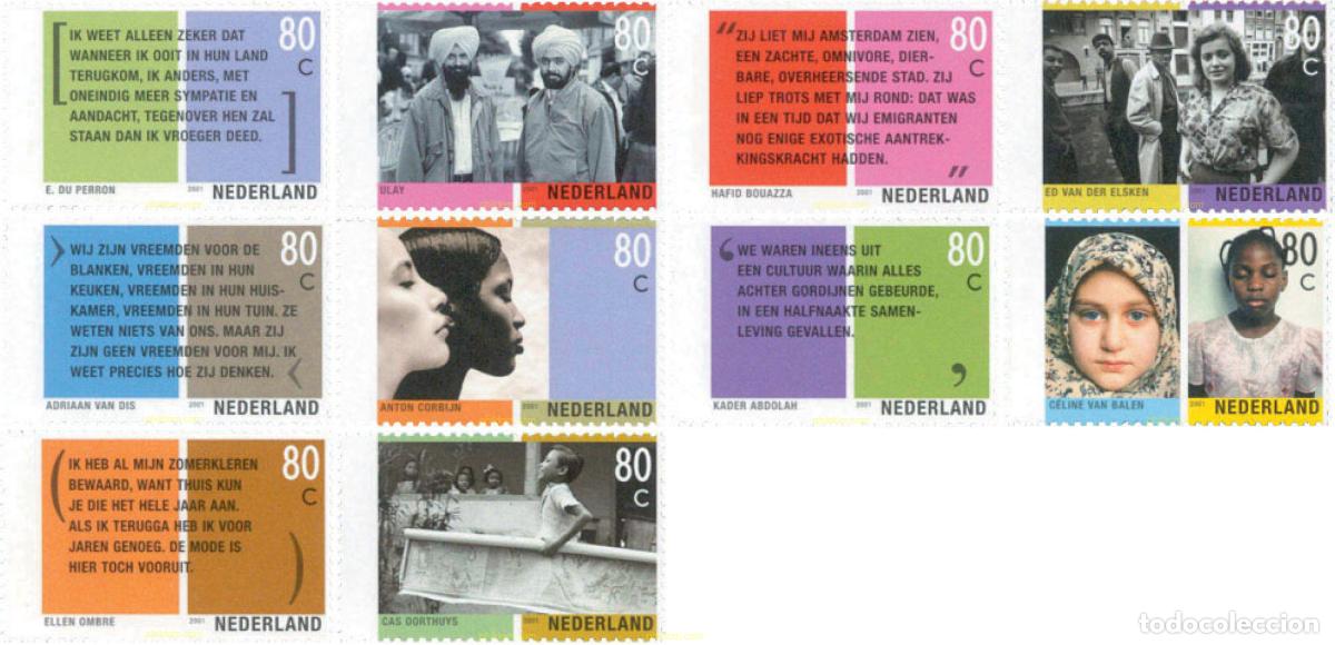 Sellos: 158601 MNH HOLANDA 2001 ENTRE DOS CULTURAS