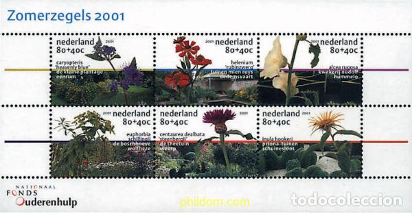Sellos: 113225 MNH HOLANDA 2001 SELLOS DE VERANO