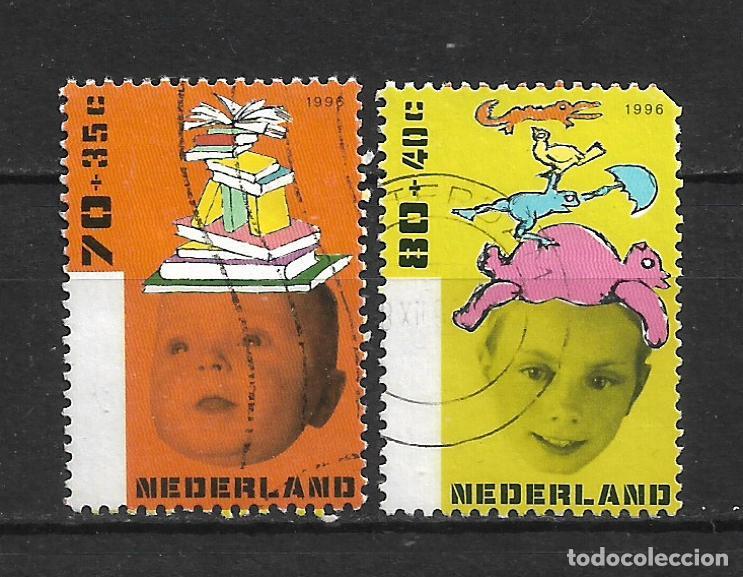 Sellos: holanda 1996 scott B695-B696 usado - 9/4