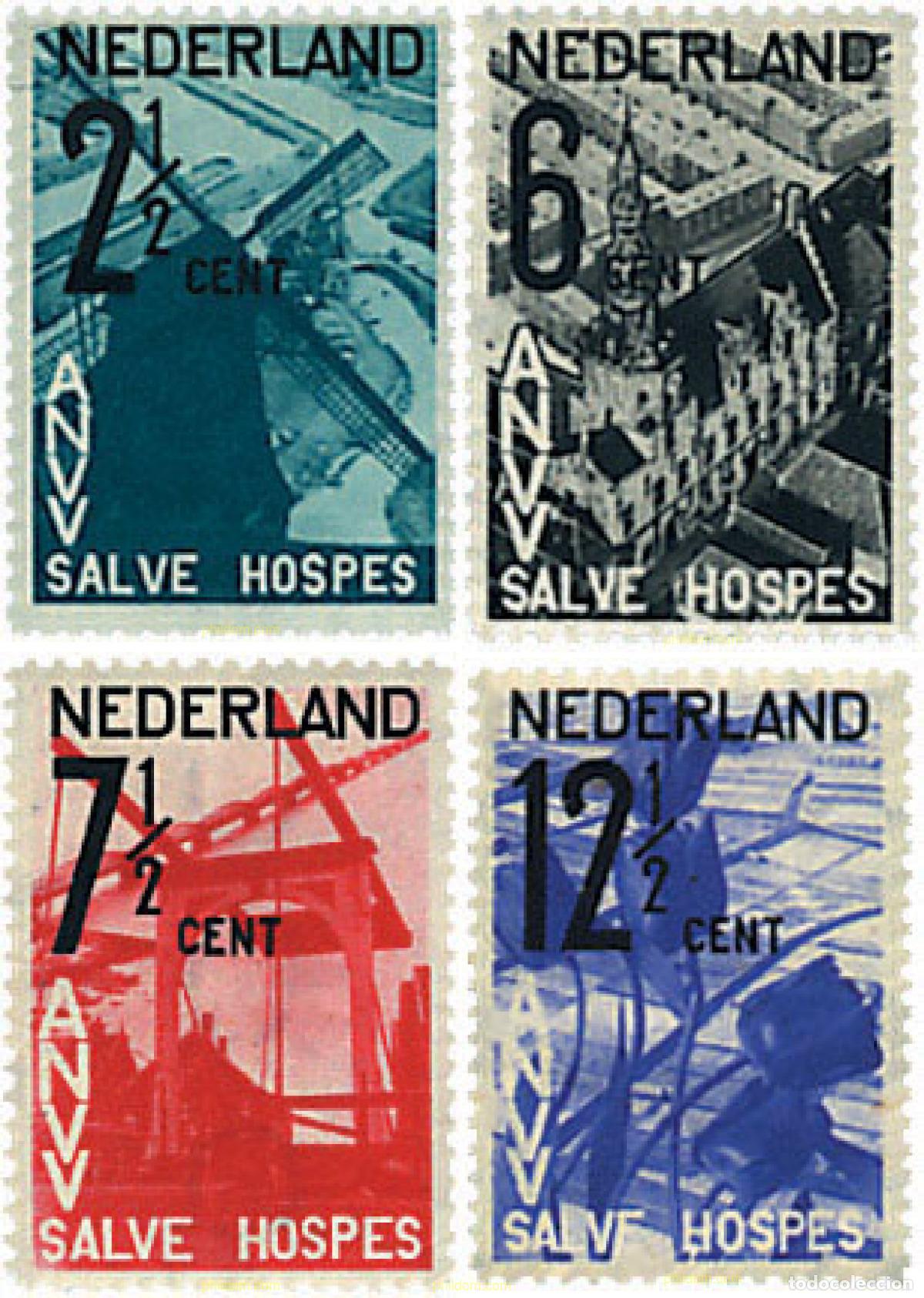 Sellos: 213640 HINGED HOLANDA 1932 PRO TURISMO HOLANDES