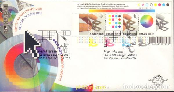 Sellos: 429094 MNH HOLANDA 2001 CENTENARIO DEL KVGO