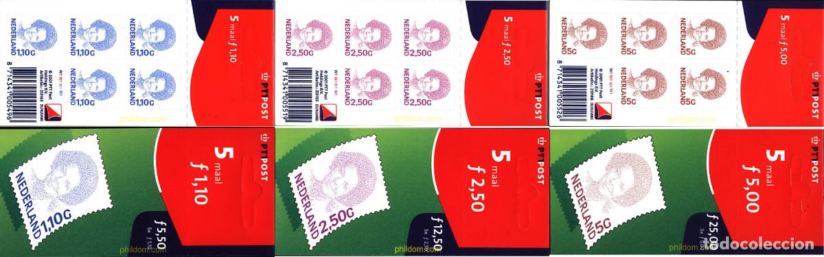 Sellos: 1829 MNH HOLANDA 2001 REINA BEATRIZ