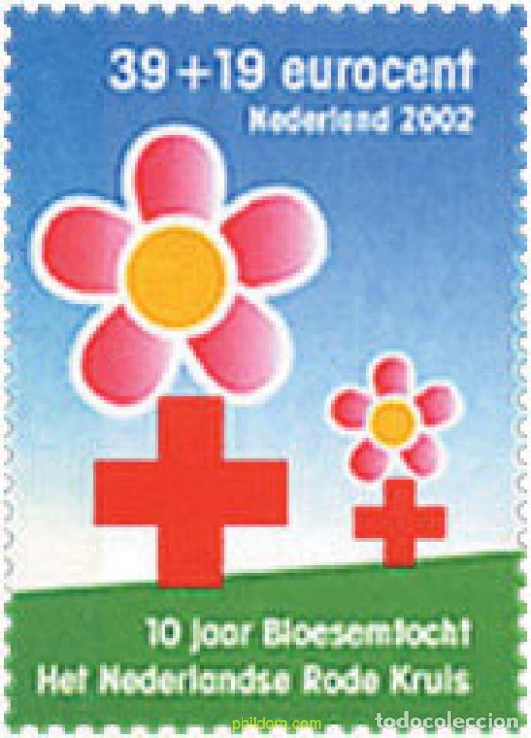 Sellos: 89486 MNH HOLANDA 2002 CRUZ ROJA