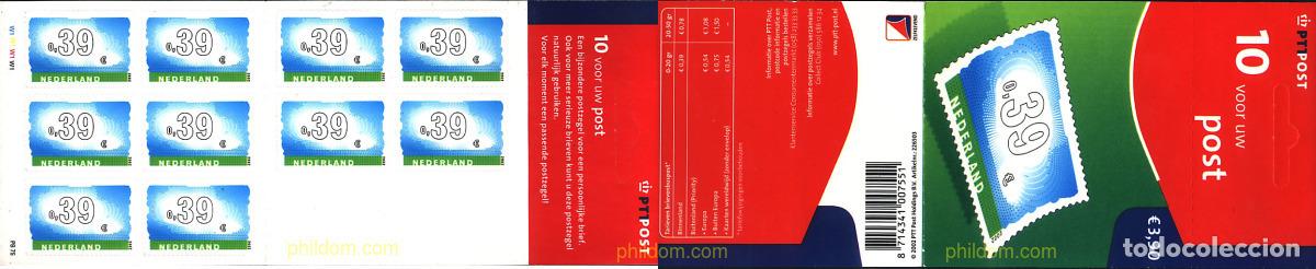 Sellos: 2038 MNH HOLANDA 2002 CIFRAS