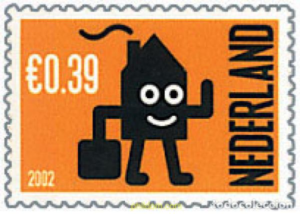 Sellos: 87883 MNH HOLANDA 2002 SELLOS DE LUTO