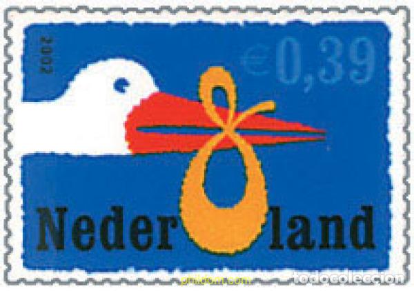 Sellos: 87880 MNH HOLANDA 2002 SELLOS DE NACIMIENTO
