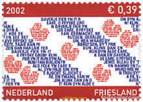 Sellos: 89345 MNH HOLANDA 2002 LAS PROVINCIAS DE HOLANDA. FRIESLAND