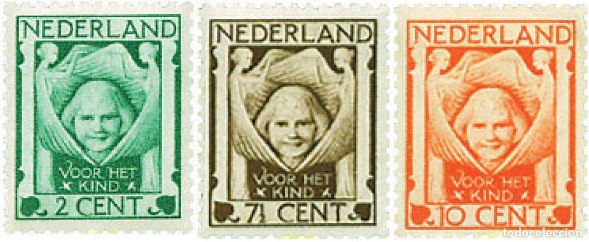Sellos: 323788 HINGED HOLANDA 1924 PRO INFANCIA