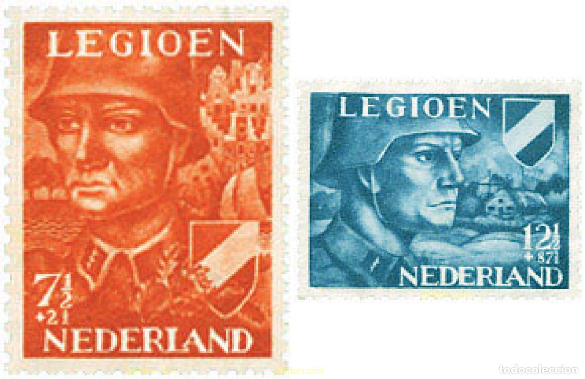 Sellos: 100724 MNH HOLANDA 1942 LEGION
