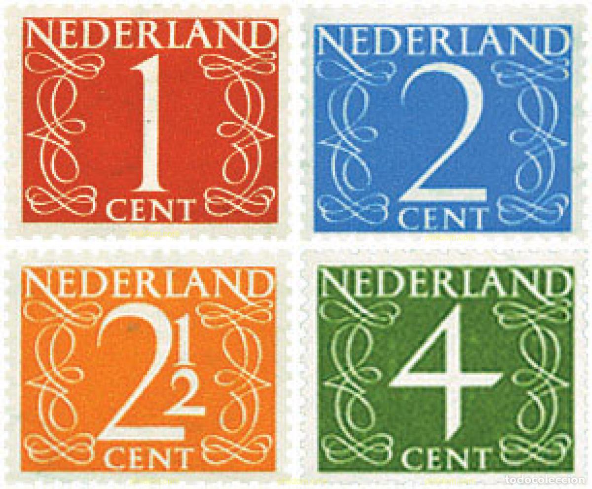 Sellos: 100728 MNH HOLANDA 1946 CIFRAS