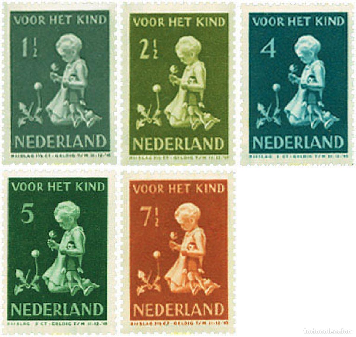 Sellos: 323806 HINGED HOLANDA 1940 PRO INFANCIA