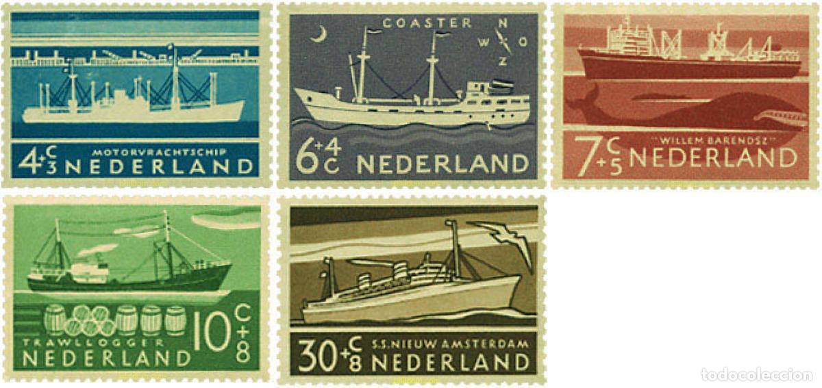 Sellos: 100762 MNH HOLANDA 1957 PRO BENEFICENCIA