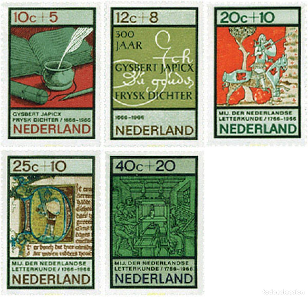 Sellos: 100801 MNH HOLANDA 1966 PRO BENEFICENCIA