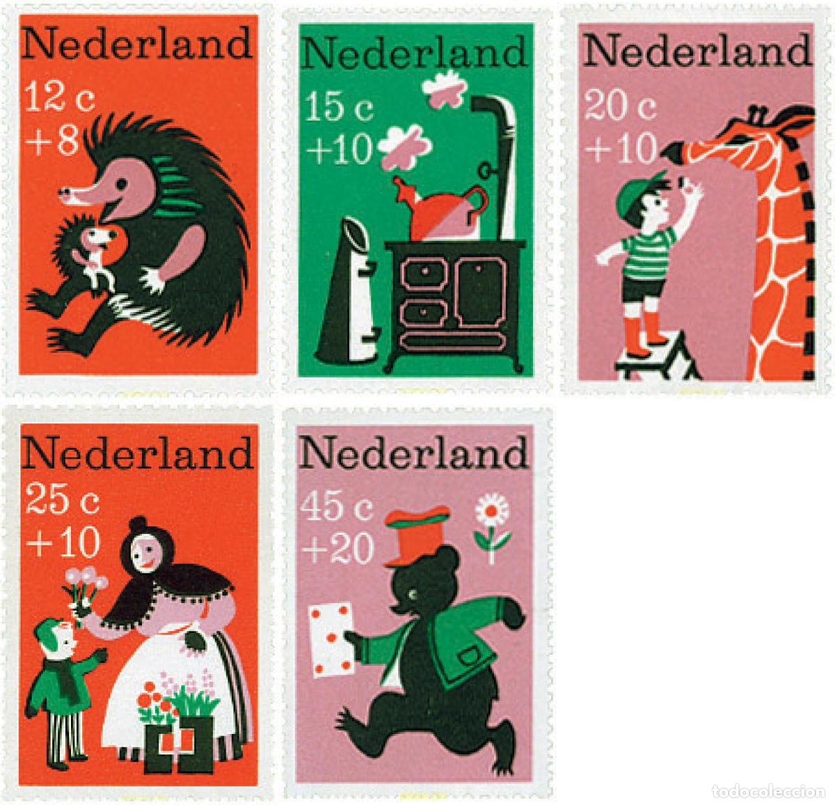 Briefmarken: 100804 MNH HOLANDA 1967 PRO INFANCIA