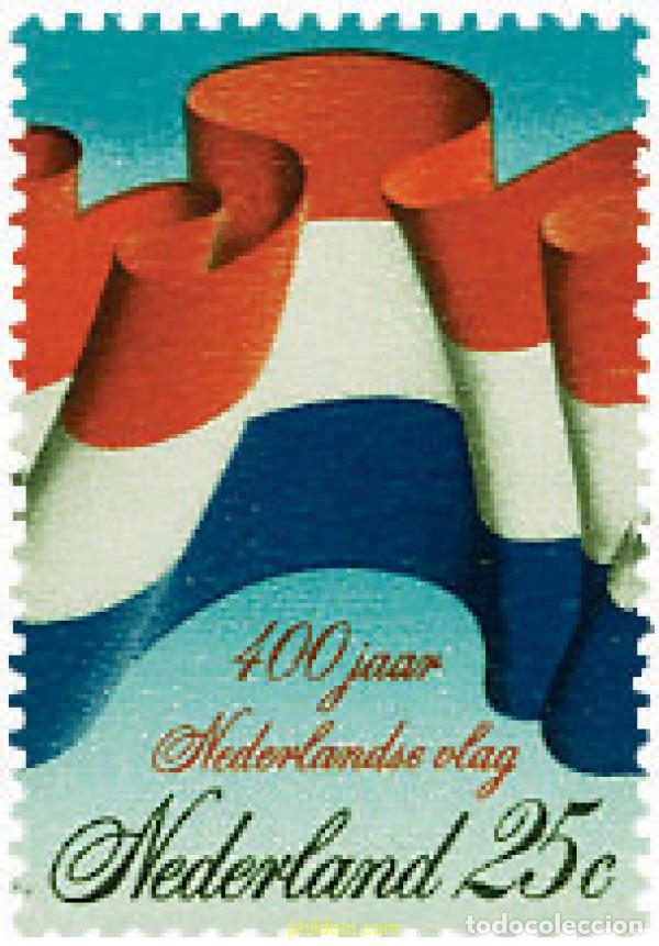 Sellos: 100836 MNH HOLANDA 1972 400 ANIVERSARIO DE LA BANDERA NACIONAL