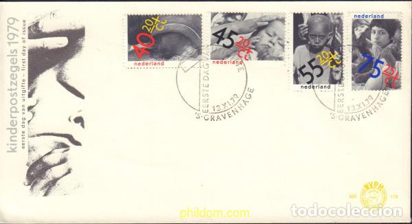 Sellos: 433742 MNH HOLANDA 1979 PRO INFANCIA. A&Ntilde;O INTERNACIONAL DEL NI&Ntilde;O