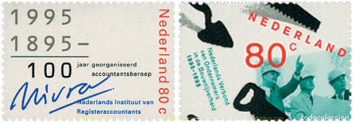 Sellos: 100917 MNH HOLANDA 1995 ANIVERSARIOS