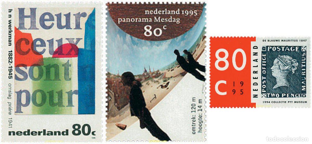 Sellos: 100915 MNH HOLANDA 1995 ANIVERSARIOS