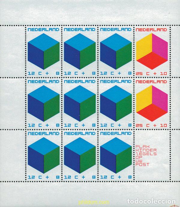 Sellos: 100944 MNH HOLANDA 1970 PRO FUNDACION CONTRA LAS ENFERMEDADES DEL CORAZON